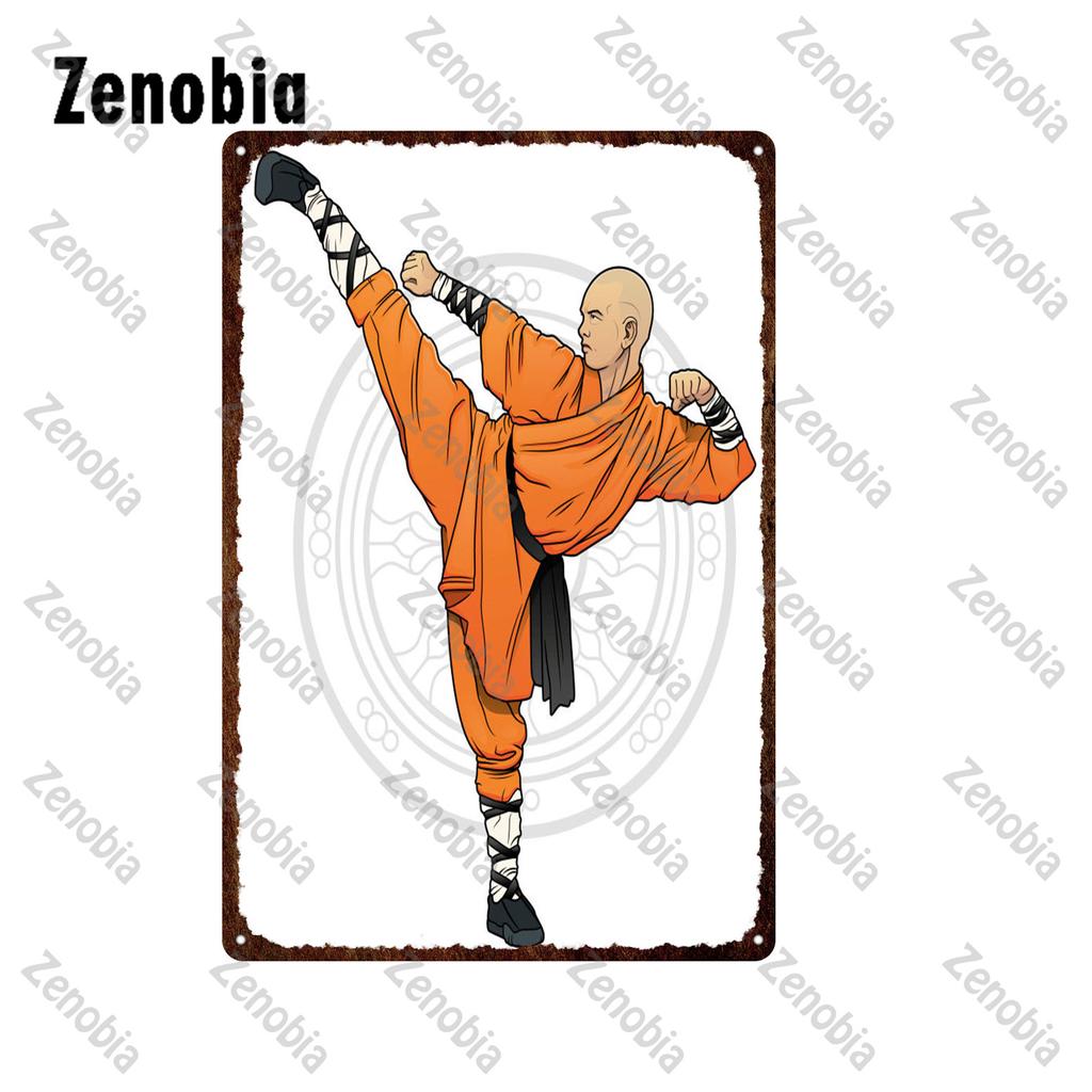 Metal Sign Mma Mixed Martial Arts Fight Club Metal Poster Tin Signs Vintage Plaque Decorative Plate Boxing Ring Club Gym Decor