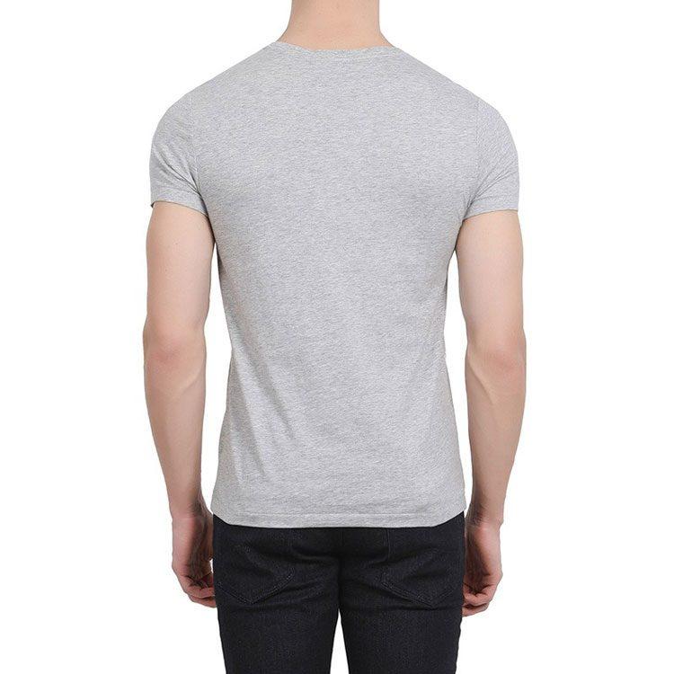 Burberry Men War Horse Embroidered Round Neck Short Sleeve T-shirt Grey 80038301