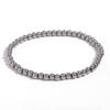 MamacitaSlay Pulsera Elástica de Cuentas de Acero Inoxidable 316L Chapada en Oro de 18 Quilates Pulsera Impermeable para la Muñeca Joyería de Alta Calidad Pulsera Regalos