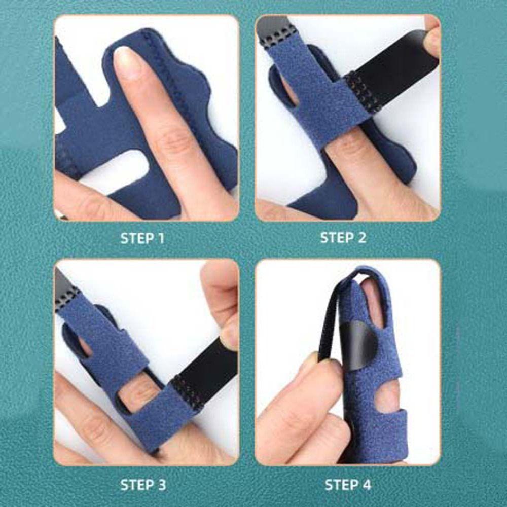 Fix Strap Protector Finger Splint Joint Stabilizer Finger Correction Brace Fixed Finger Cots