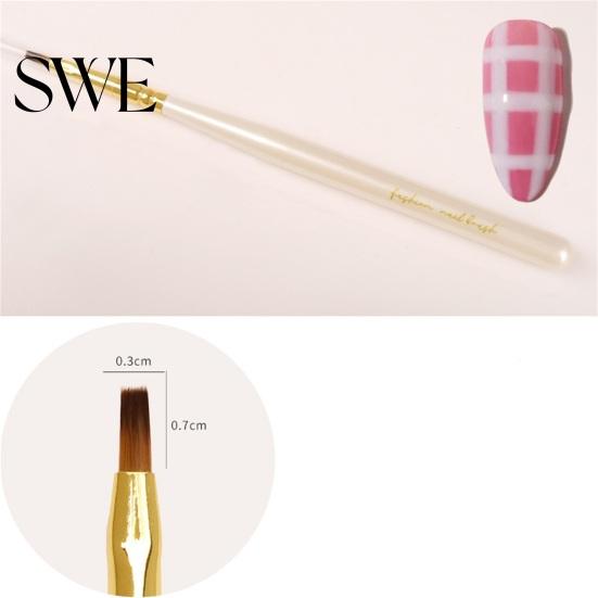 Manicure Brush Nail Pen Easy to Use Multi-function Tip Supply Head Gel Painting Brushes for Professional