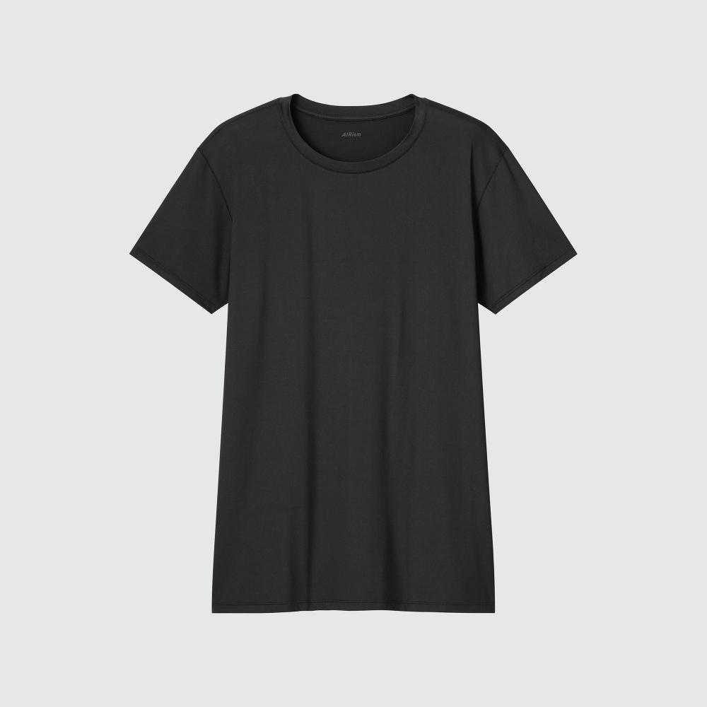 

UNIQLO Airism футболка с круглым вырезом и короткими рукавами