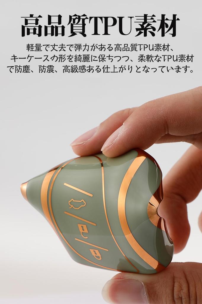 [LETINGFAR] Etui na kluczyk dla Lexus, Etui na kluczyk Smart, Pokrowiec na kluczyk, TPU, Lexus ES300h, ES350,