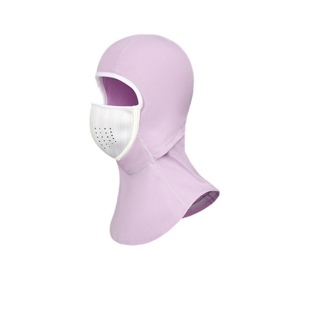 Breathable Winter  Face Mask Thickened Fleece Warm Hood  Outdoor Cycling