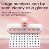 Easy-Install Magnetic Temporary Parking Number Plate with Flip-Hide Design