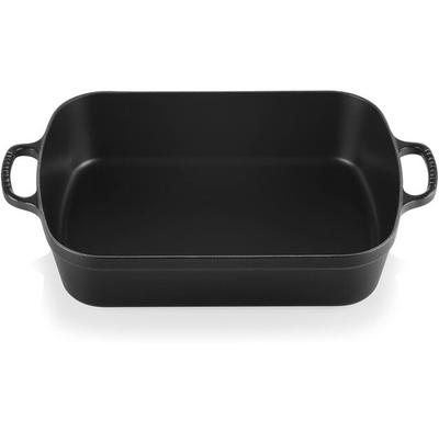 Cast Iron Roaster Le Creuset 37 Cm 6.6 L Matte Black (20184370000422)