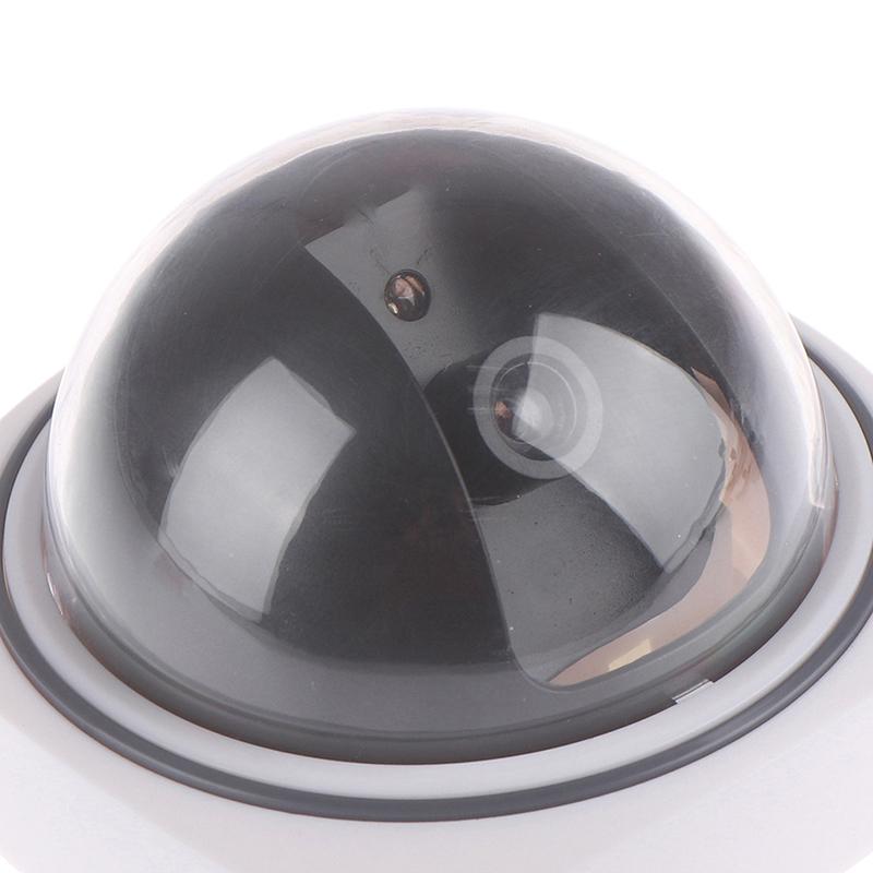 Creative Simulation Monitor Dome Camera Fake Monitor With Flashing Lights