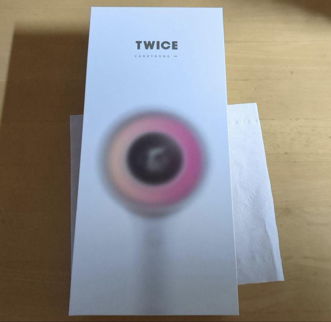 

[USED] TWICE Candybon Light Stick with Trading Card
