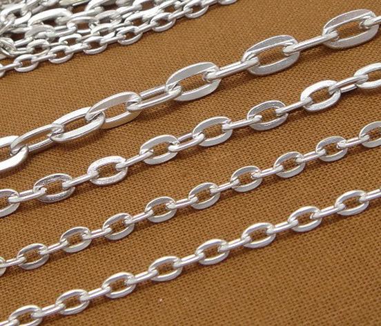 10yards 2x3/3x4mm Metal Link Chains Bulk Twisted Chains For Jewelry Making DIY Handmade Necklace Bracelet Accessories Findings