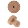 4 Pieces Handmade Polish Stamp Handle Wood Diy