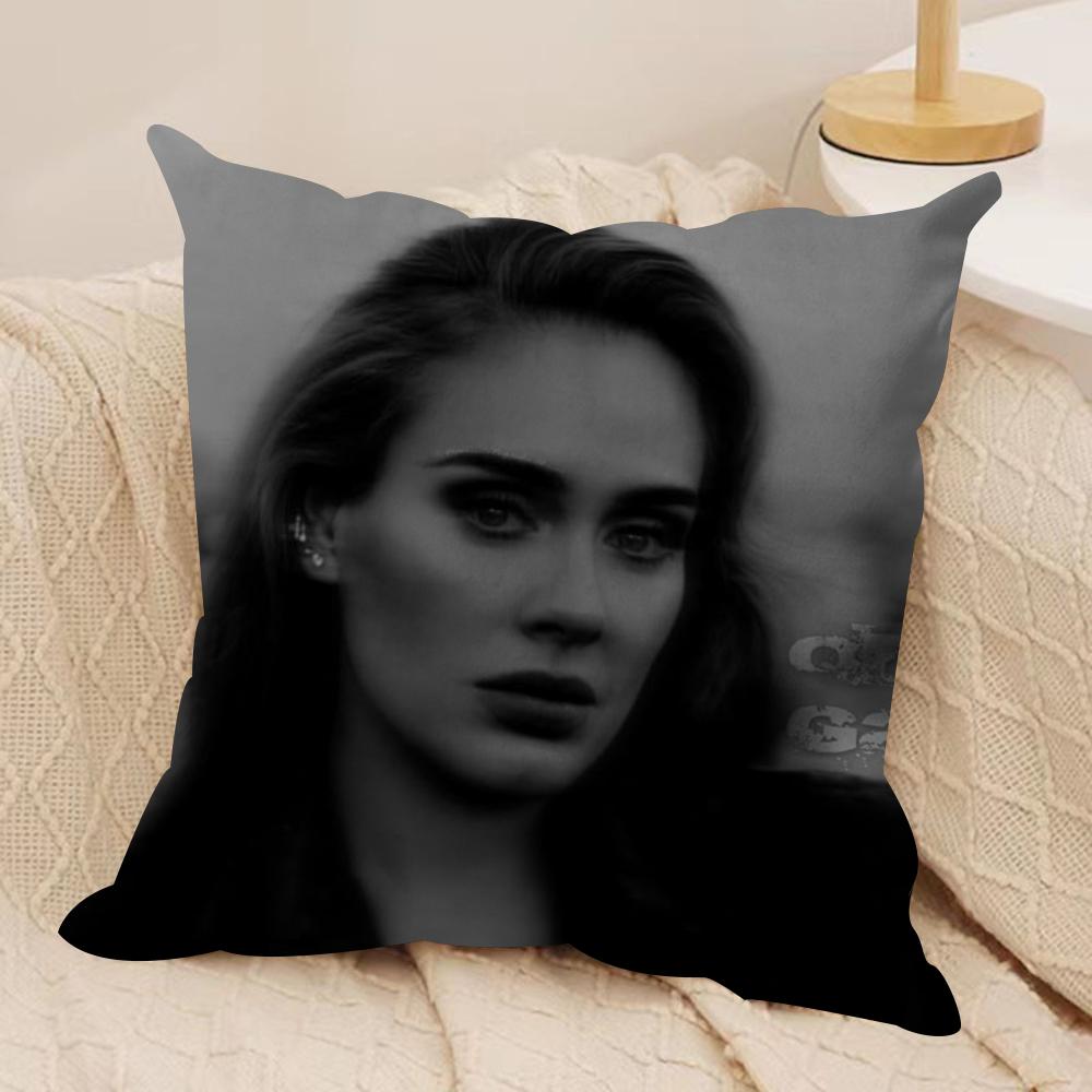 Hot Singer A-Adele 30 Cushion Cover Soft Plush Double-Sided Printed Sofa Pillow Cushion Cover | Cozy All-Season Decor Gift