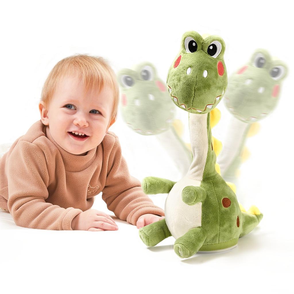 New Dancing Talking Animal Toy for Baby Toddler Boys Girls Gifts Singing Electronic Plush Toys Recording Repeating What You Say
