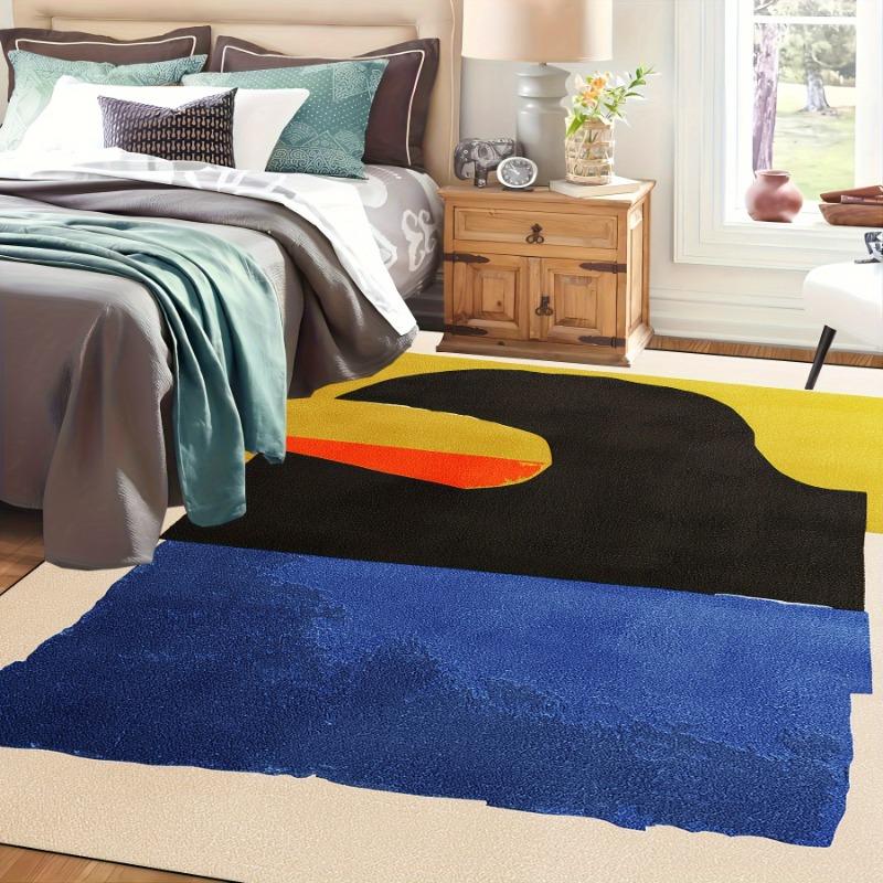 Large Area Carpet Creative Minimalist Style, Soft Washable, for Various Places Such As Living Rooms, Office, Bedrooms Home Decor