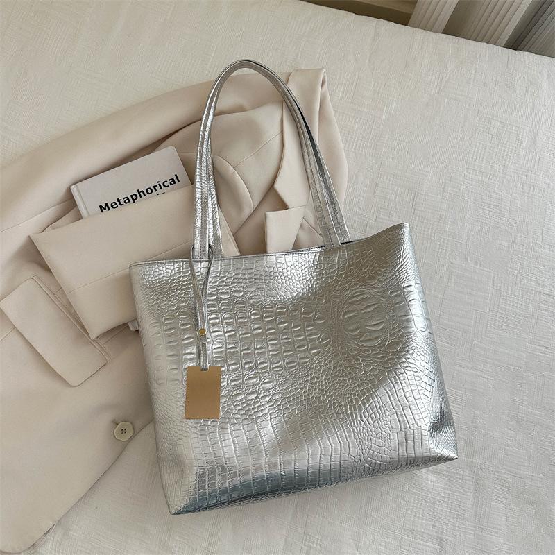 

Commuting to work fashionable texture versatile ins handbag 2025 spring and summer new models are popular this year Korean version tote bag