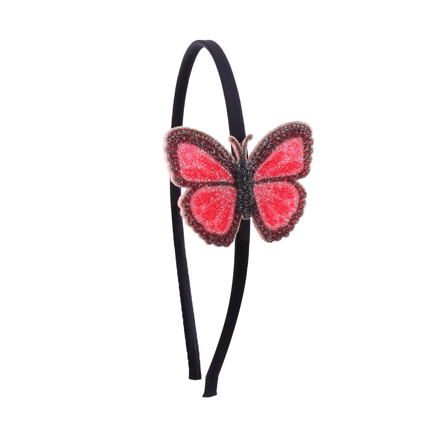 

1Pcs Children Cute Butterfly Cartoon Hairbands Headwears Girls Lovely Hair Hoop Sequin Headbands Kids Hair Accessories