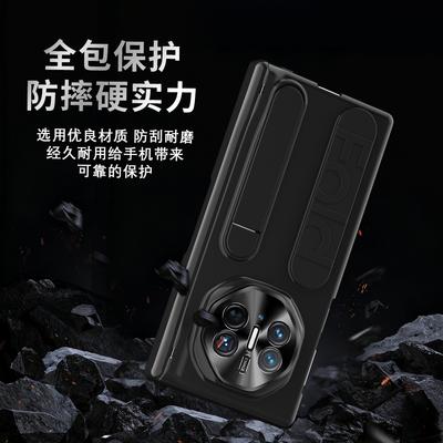 Para Huawei Mate XT y XTs Funda Definitiva con Correa de Agarre para Dedos Soporte Metálico Cubierta de Bisagra Auto-retráctil