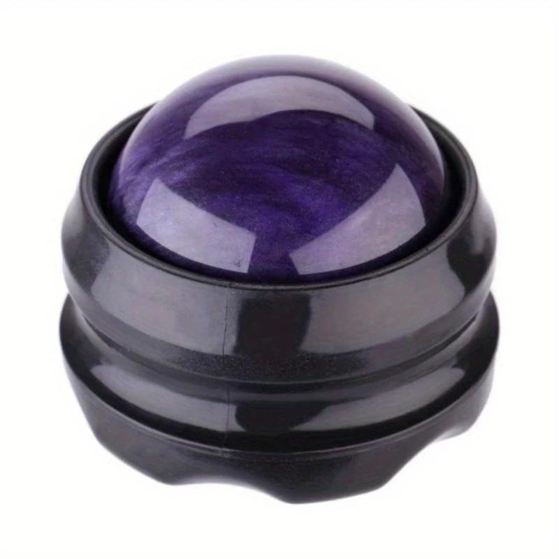 

1 шт. Ручной массажный мяч для глубокого тканевого массажа, используется для расслабления мышечных мембран в области шеи, плеч и спины фиолетовый