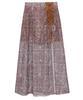 Lily Brown Checkered Lace Skirt Pants LWFP194043 Japan Size F Women's Pink, (Free Size)