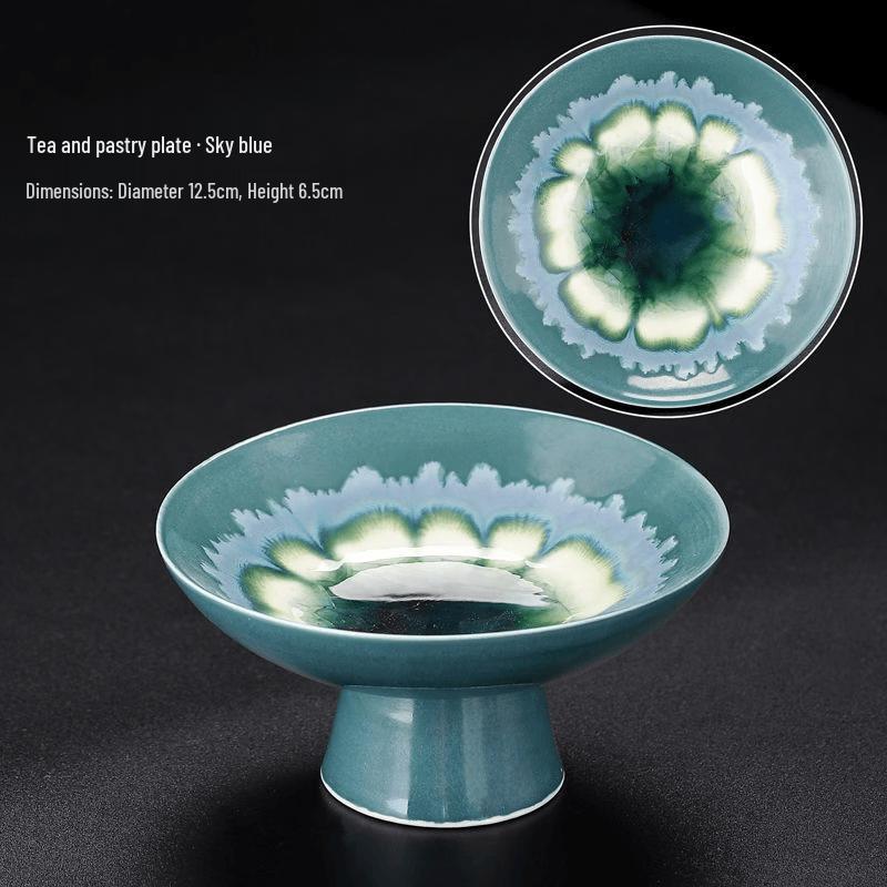 ChaXun Kiln-Glazed Fruit Plate