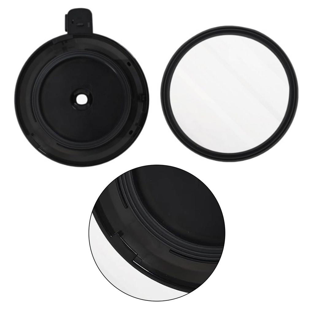 Wiederverwendbarer Außenbehälterdeckel Eismaschine Ersatzteil ABS-Textur für reibungslosen Betrieb und Spritzschutz