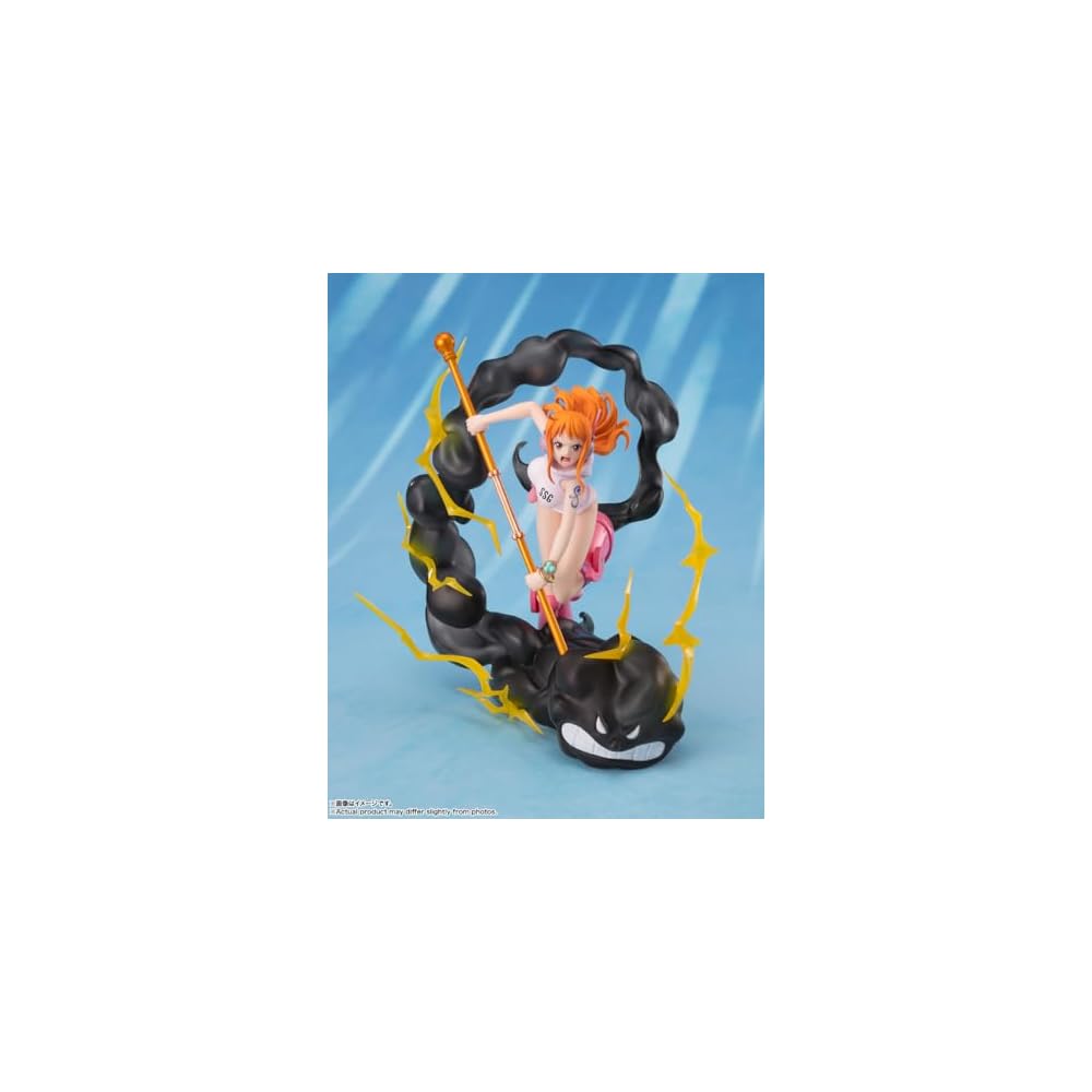 TAMASHII NATIONS Figuarts ZERO One Piece Nami Thunder 170mm PVC ABS Painted Figure