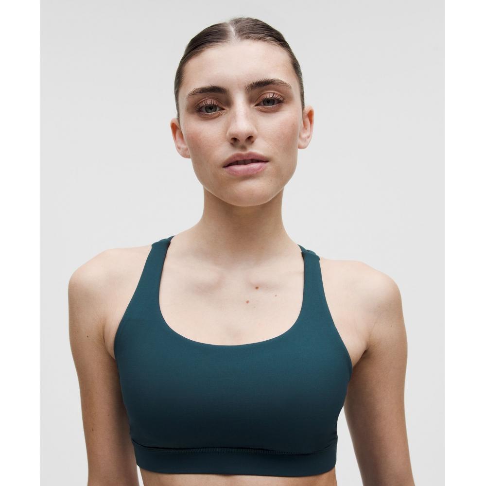 Lululemon Energy Bra  MeDium Support  B D Cups inDochine Blue