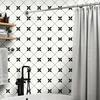 2 Pcs Peel And Stick Wall Tile Self-Adhesive Wall Tiles Waterproof PVC Decorative Tile Stickers for Kitchen Backsplash Bathroom