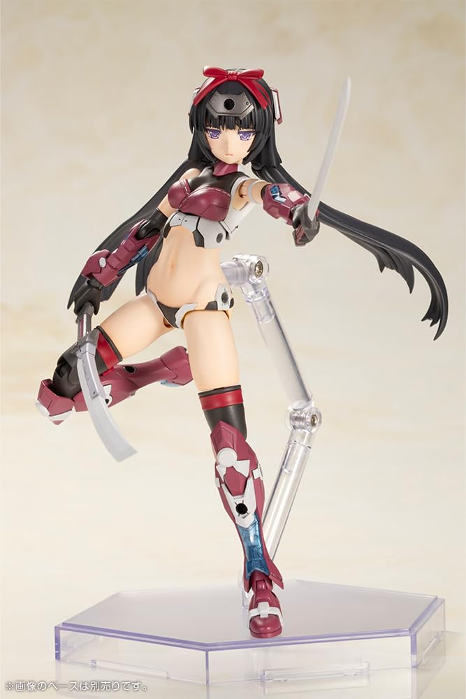 KOTOBUKIYA Frame Arms Girl P3 Magatsuki Kunoichi Ver. Approximately 150mm tall, non-scale, pre-painted plastic model