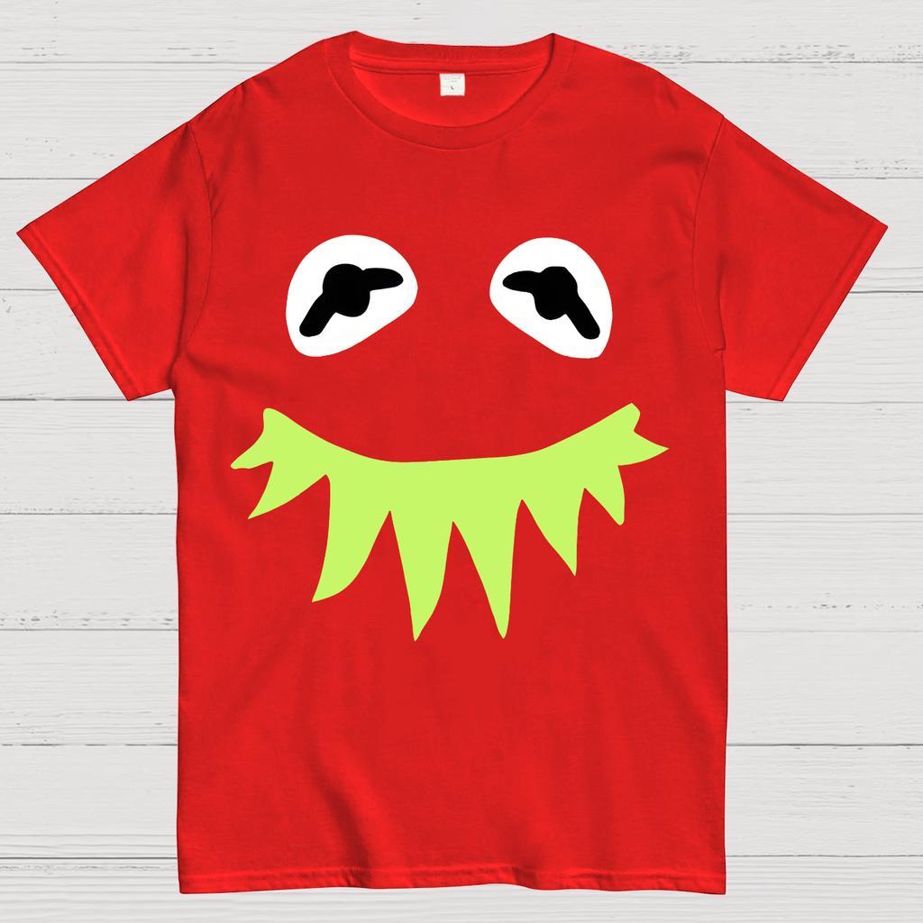 Retro Pop Culture Crazy Monster Face Cotton Summer Casual Cool Loose T-Shirt