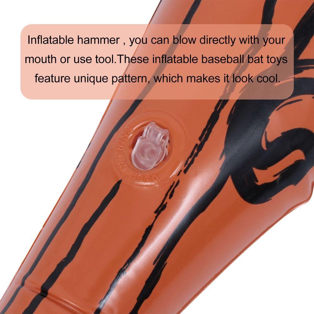 Decoration Inflatable Baseball Bat Inflatable Balloon Stick Inflatable Party Toy Baseball Bat Toy