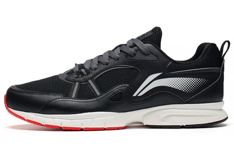 Li Ning Удобный Текстиль, Кожаная Амортизация Скользкий Устойчивый к Истиранию Дышащий Легкий Низкий ARSS063-1 41