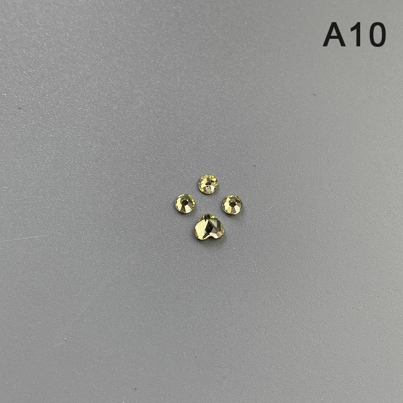 4Pcs Dental Tooth Gems Crystal Diamond Ornament Various Shapes Color Teeth Jewelry Denture Acrylic