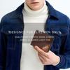 Leather Men's Short Wallet English Letter Pocket Purse Multifunction Anti-theft Cash Bag  Daily Use