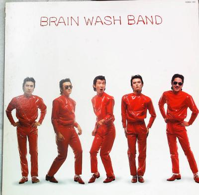 LP Record BRAIN WASH BAND  Rock  Rolling Spirit K28A142 KING 1981 Japan Obi Japanese PopRock Used