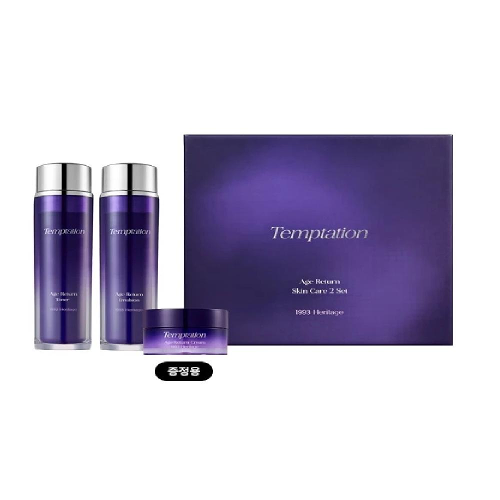Temptation Age Return Skin Care 2-piece set Skin Care set(free gift size130ml+130ml+31ml)