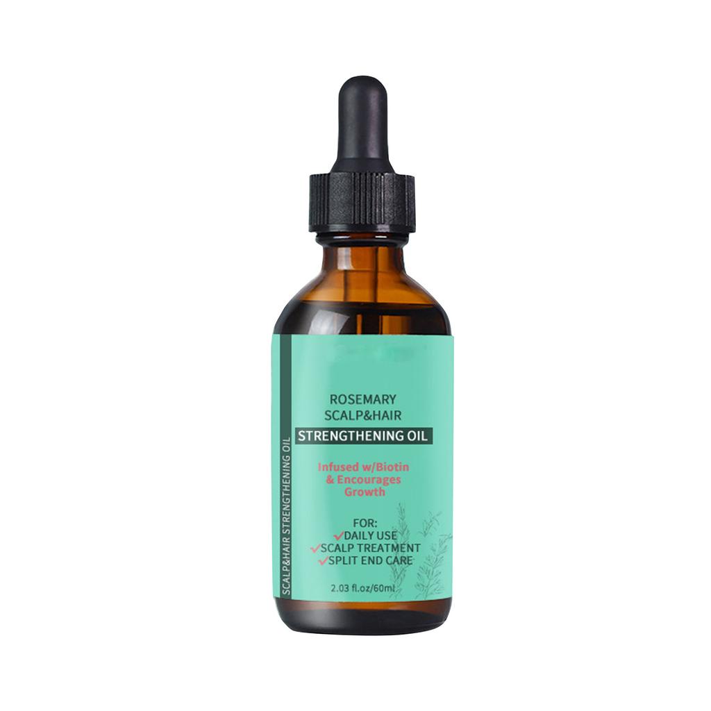 Mint Scalp & Hair Strengthening Oil For All Hair Types W/Biotin 60ml