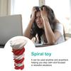3D Printed Spiral Toy Vortex Thread Illusion Impossible Spiral Passthrough Sculpture Figurine Stress Relief Kids Adults Mini Spiral Fidget Toy