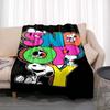 Warm blanket, Snoopy cartoon pattern, comfortable nap blanket, soft and skin-friendly, a great gift for friends and family.