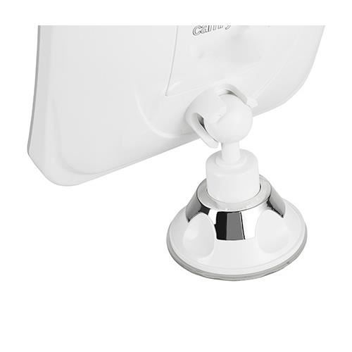 Miroir de salle de bain - marque - verre - led - contemporain - 360° pivotant