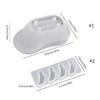 Bathtub Soap Dish Mold Accessory Storage Container Home Decorations Making