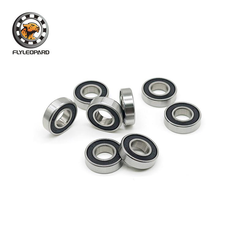In-stock 6900 2RS Thin-walled Deep Groove Ball Bearing, 10x22x6, High-speed Motor Bearing with Blue Rubber Seal.