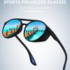 Fashionable Retro Sunglasses Polarized Polarized Sports Sunglasses Outdoor Sport Glasses  Uv400 Sunglasses For Shopping