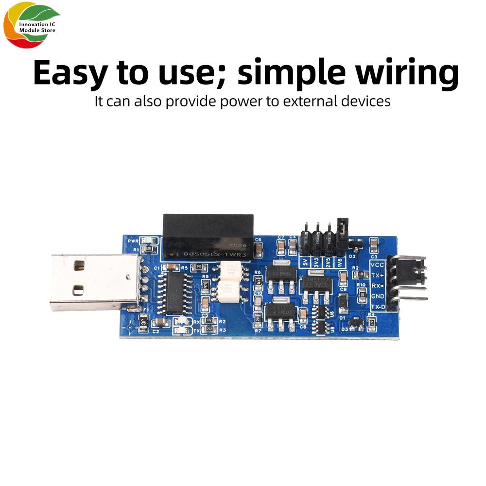 CH340 Photoelectric Isolation Serial Port Module Usb To Ttl Serial Port Module 5V3.3V2.5V1.8V Four Level Usb Interface