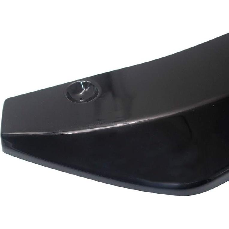 2 Stück Auto Universal Heckstoßstangenlippe Diffusor Splitter Canard Schutz Universal Frontstoßstangenlippe Karosseriekit Frontstoßstangen Seitenschweller Spoiler Splitter