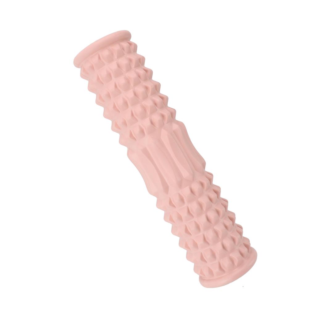 45cm Pink Muscle Relaxation Massage Roller Trigger Point Release Deep Tissue Multi Textured Massager Relieves Muscle Discomfort