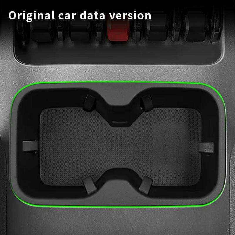 For BYD SHARK 2025 Silicone Water Coaster Car Cup Holder Car Central Control Cup Holder Auto Parts Accessories