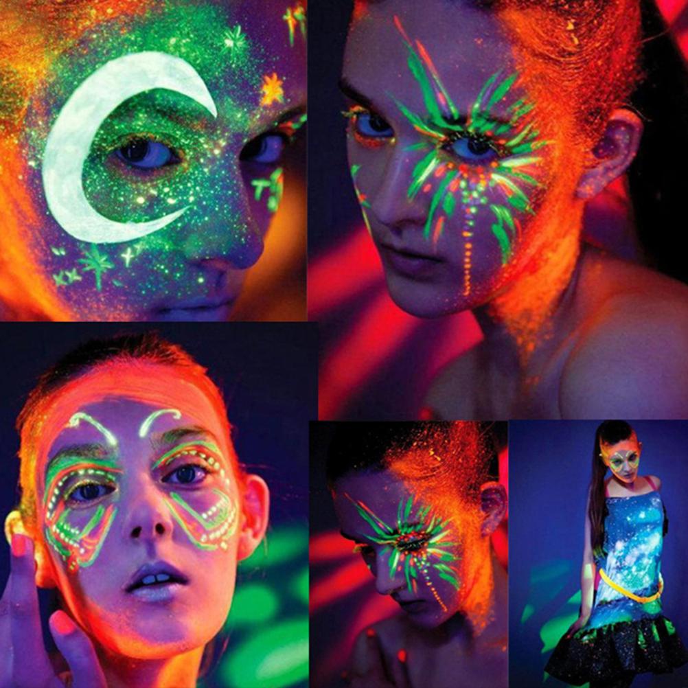 Set di Pitture Luminous Phosphorescent ing per Pareti e Corpo