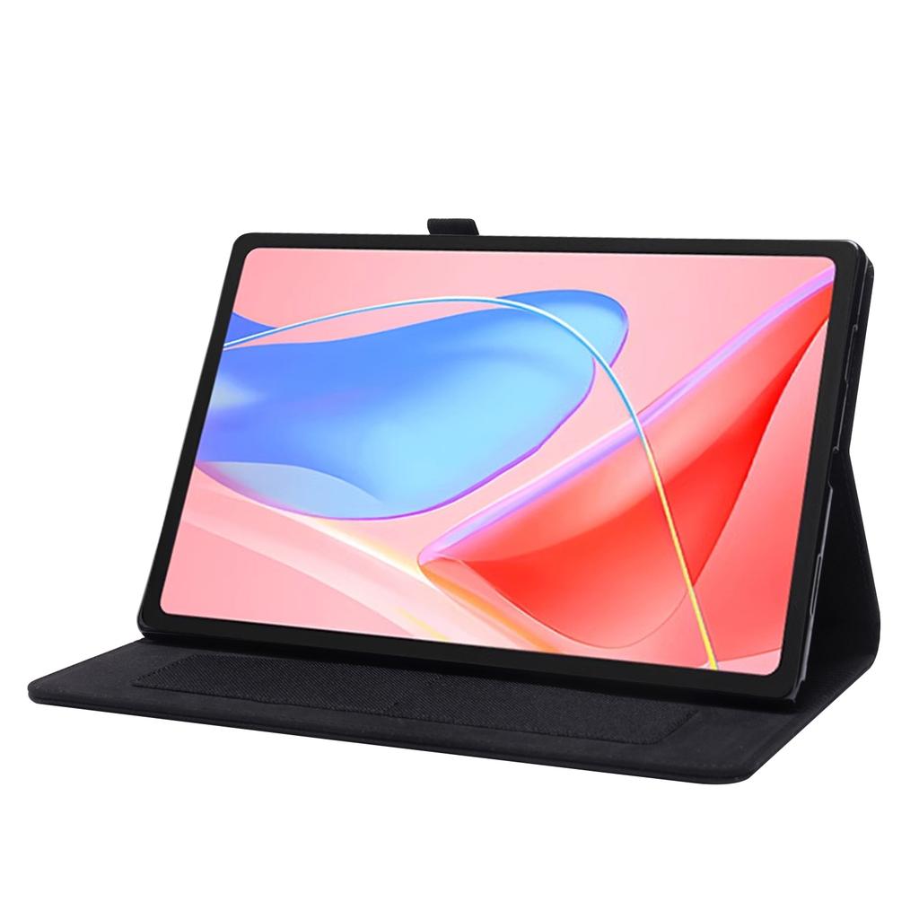 Pro Lenovo Tab 10.1 (2025) TB-311XU/Tab TB311FU Kožené pouzdro Držák na karty Látková textura Stojan na tablet Kryt