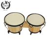 M MBAT Wooden Bongo Drum High Quality Percussion Instrument 6 Inch African Tambourine With Wrench Music Accessories Rhythm Gift