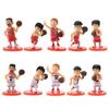 Basketball Q Edition Five Piece Set Sakuragi Hanamichi Ryukawa Maple Shobei Basketball Team Doll Handmade Ornament Decoration